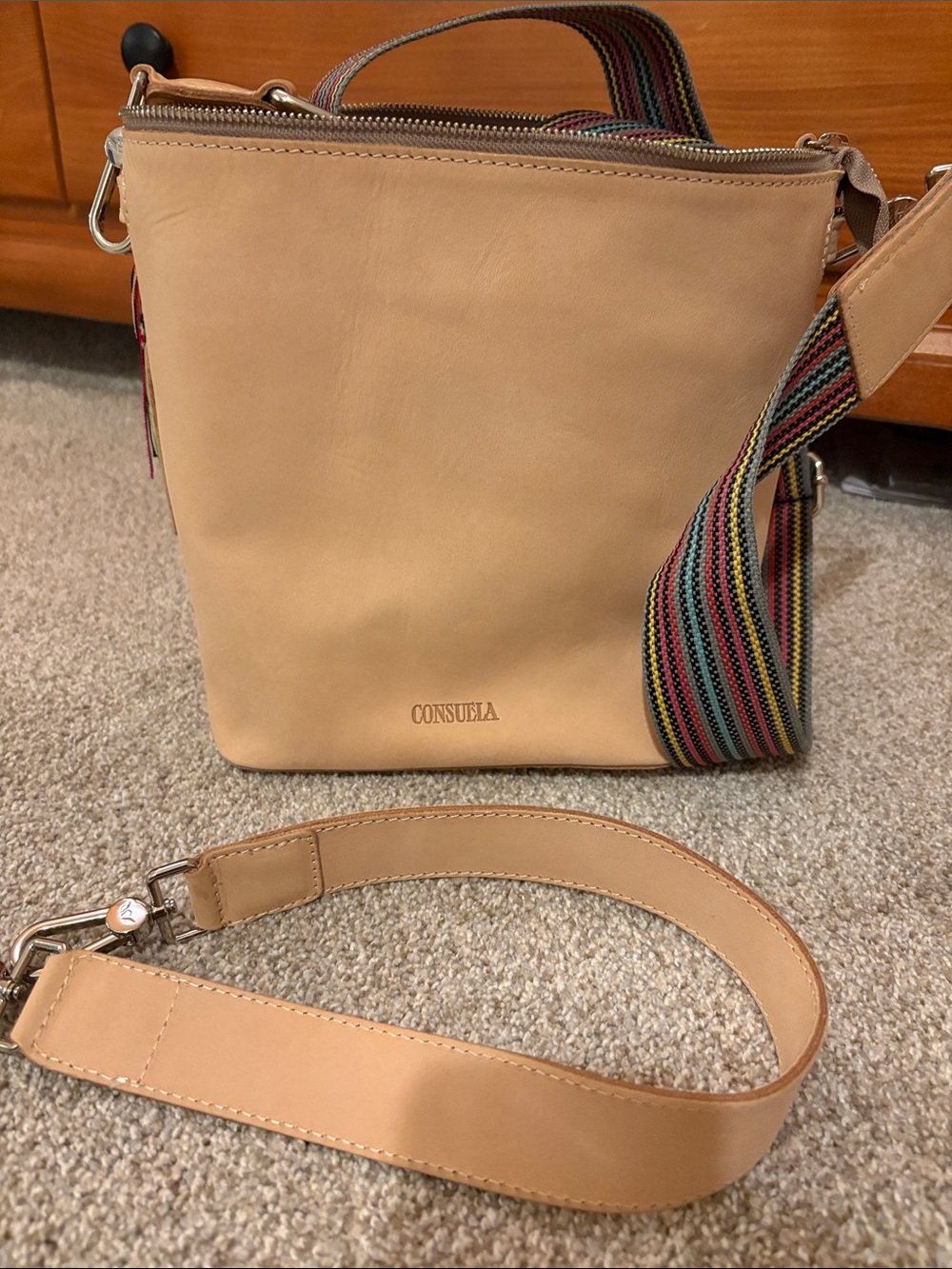 Consuela Diego Wedge crossbody and shoulder bag